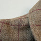VNTG Polo Ralph Lauren (L) Wool Tweed Olive Windowpane Norfolk Coat Jacket