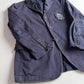 VNTG Polo Ralph Lauren (L / XL) Crest Navy Blue Cotton Twill Sport Coat