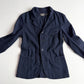 RRL Ralph Lauren (S) Indigo Brushed Cotton/Wool Herringbone Sport Coat