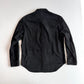Polo Ralph Lauren (L) Black Suede Leather Button Front Shirt
