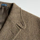 Polo Ralph Lauren (L / 43L) Olive Herringbone/Birdseye Tweed Wool Hacking Jacket