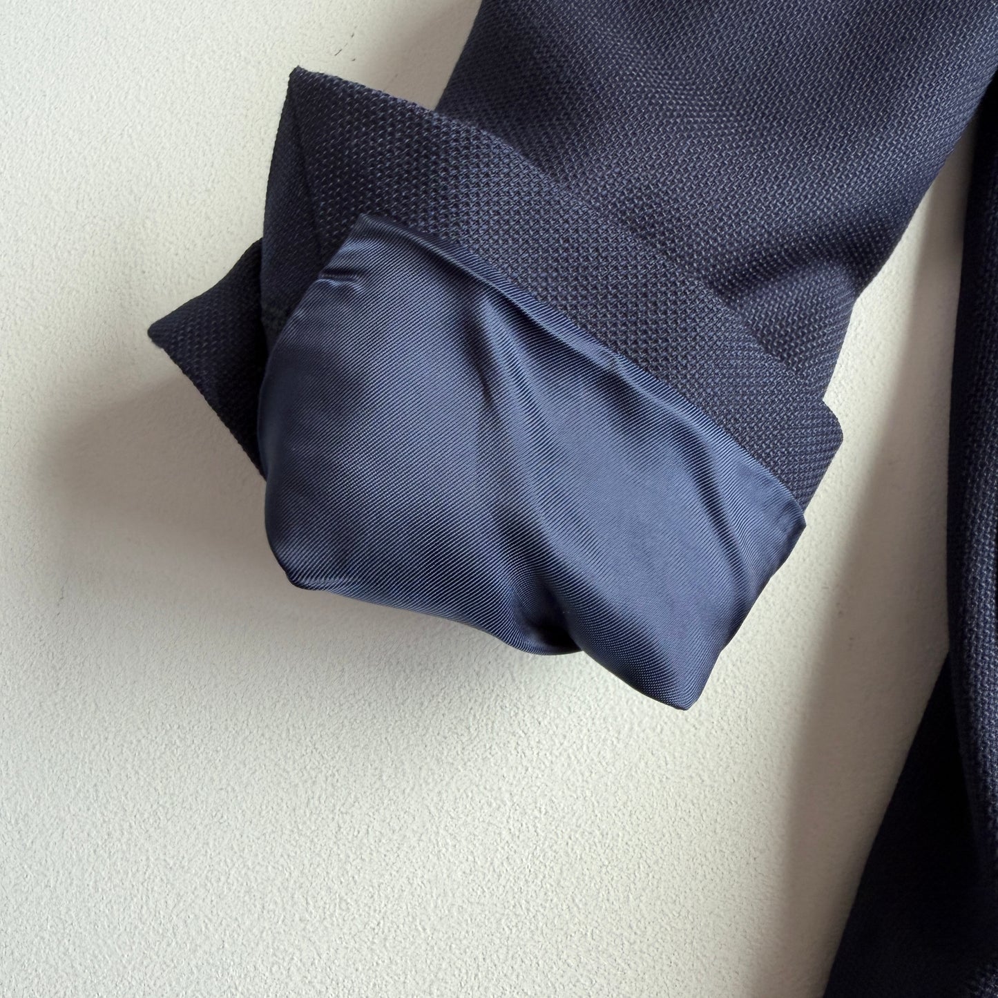 Boglioli (50 IT) Navy Blue 100% Wool Unstructured 3-2 Roll K Jacket Sport Coat