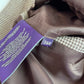 Ralph Lauren Purple Label (38R) Wool/Silk/Linen Beige Houndstooth Sport Coat