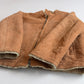 Ermenegildo Zegna (50IT /M) Leather Shearling Tan Bomber Jacket