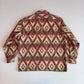 VNTG Ralph Lauren RRL (L) Cotton Blanket-Like Southwest Diamond Overshirt
