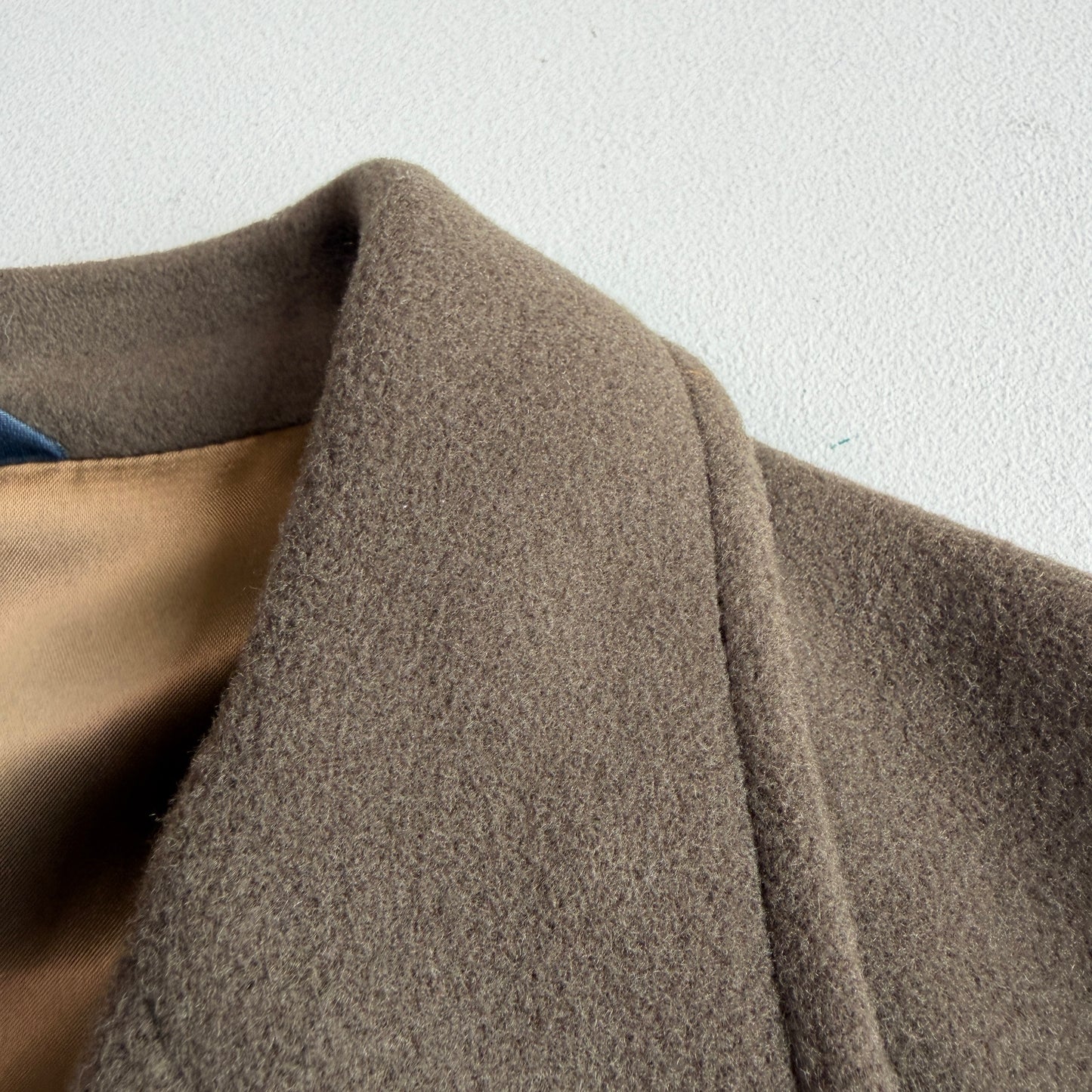 Polo Ralph Lauren (40R) Olive Green 100% Wool Balmacaan Raglan Overcoat
