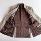 Ralph Lauren Purple Label (38R) Wool/Silk/Linen Beige Houndstooth Sport Coat