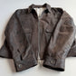 MINT! Paul Stuart (M) Lightweight Leather Linen-Lined Bomber-Style Jacket