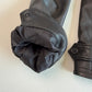 Polo Ralph Lauren (L) Black Glove Soft Leather Plaid Lined Jacket