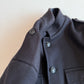 VNTG Polo Ralph Lauren (M) Naval 100% Melton Wool Epaulet Military Jacket