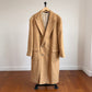 VNTG Ralph Lauren Chaps (46) Camel Wool Double Breasted Half-Belt Overcoat
