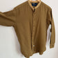 VNTG Polo Ralph Lauren (M) 100% Wool Olive Drab Band Collar WWI Shirt