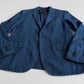 Ermenegildo Zegna (54R) Indigo Knit Cotton Unstructured Sports Jacket