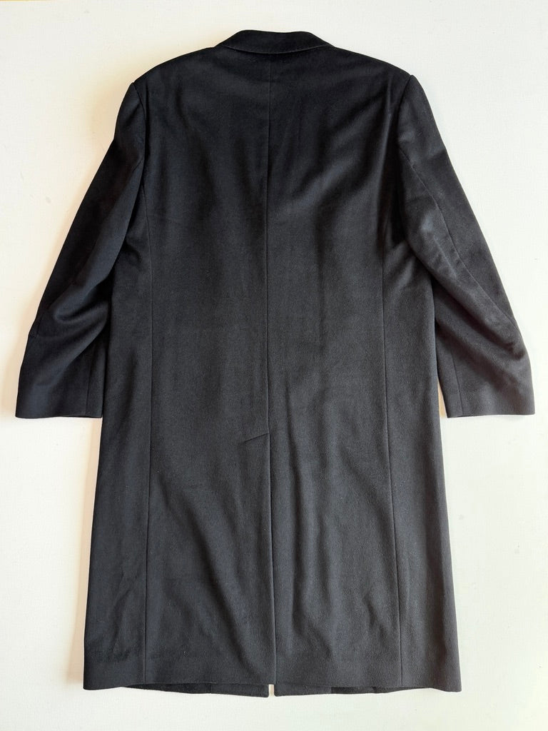 NWT Burberry (48L / 58L) 100% Cashmere Black Overcoat