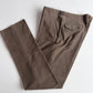 NWOT Ermenegildo Zegna (36W, 54IT) Cotton/Angora Side-Tab Unhemmed Pants