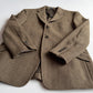 Polo Ralph Lauren (L / 43L) Olive Herringbone/Birdseye Tweed Wool Hacking Jacket
