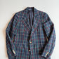 VNTG Polo Ralph Lauren (41L) Wool/Linen Full-Canvas Tartan Plaid Sport Coat