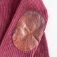 Polo Ralph Lauren (S) 100% Wool Maroon Shawl Collar Rib-Knit Sweater