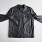 Belstaff (42 / 52IT) Nappa Lamb Leather Raceway Motorcycle Black Jacket