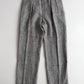 Polo Ralph Lauren (32x32) Gray Flax/Linen Glen Plaid Pleated Pants Trousers