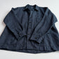Drake's London (L) Washed Linen Indigo-Dyed Overshirt Jacket