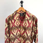VNTG Ralph Lauren RRL (L) Cotton Blanket-Like Southwest Diamond Overshirt