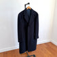 Polo Ralph Lauren (40R) Navy Blue 100% Wool Melton Overcoat