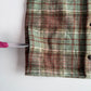 NWT RRL Ralph Lauren (S) Wool Blend Sage/Maroon Plaid Fleece Overshirt