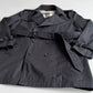 Burberry Brit (XL) 100% Cotton Twill Black Trench Coat