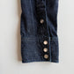 RRL Ralph Lauren (M) Denim Indigo Pearl Snap Western Shirt
