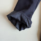 Canali (56 / 46L) 100% Silk Navy Blue Full Zip Tailored Harrington Jacket