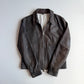MINT! Paul Stuart (M) Lightweight Leather Linen-Lined Bomber-Style Jacket