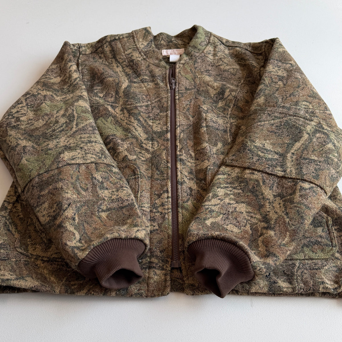 Filson (XL) 122-TM Wool Timber Camo Zip Jacket