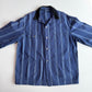 VNTG Polo Ralph Lauren (L) Mattress Ticked Cotton Indigo Chore Field Coat