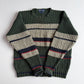 VNTG Polo Ralph Lauren (XL) Cotton/Linen Rib Knit Stripe Sweater