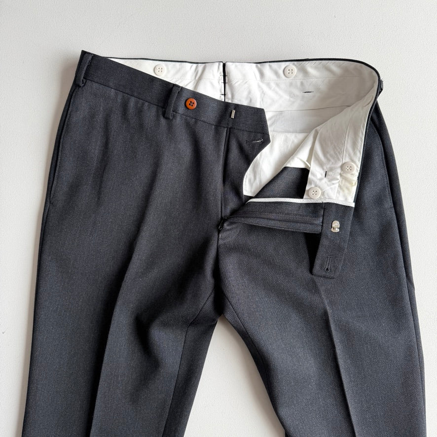 Phineas Cole (34x30) Continuous Crease Slim Wool Twill Pants