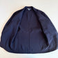 VNTG Polo Ralph Lauren (L) Wool Flannel Unstructured Navy Blue Sport Coat