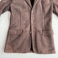 Ralph Lauren Purple Label (M) Lambskin Leather Suede Shearling Jacket