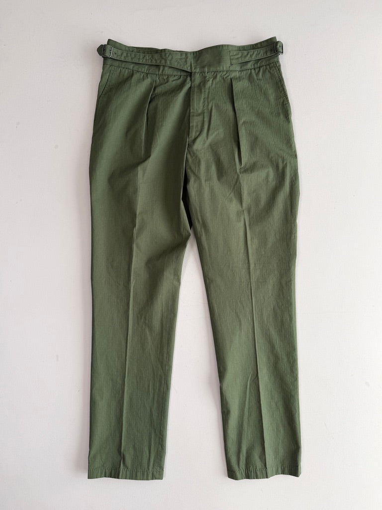 Polo Ralph Lauren (38x34) Buckled Ripstop Gurkha Officer Trousers Pants