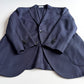 Boglioli (50 IT) Navy Blue 100% Wool Unstructured 3-2 Roll K Jacket Sport Coat