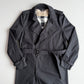 Burberry Brit (XL) 100% Cotton Twill Black Trench Coat