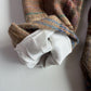 Polo Ralph Lauren (46L) Wool/Alpaca Tweed Blue/Purple Overcheck Sport Coat