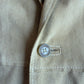 Dolce & Gabbana (48IT) Suede Leather Single Button Golden Yellow Sport Coat