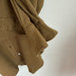 VNTG Polo Ralph Lauren (M) 100% Wool Olive Drab Band Collar WWI Shirt
