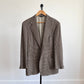 VNTG Polo Ralph Lauren (42R) Wool Houndstooth Brown/Cream Sport Coat