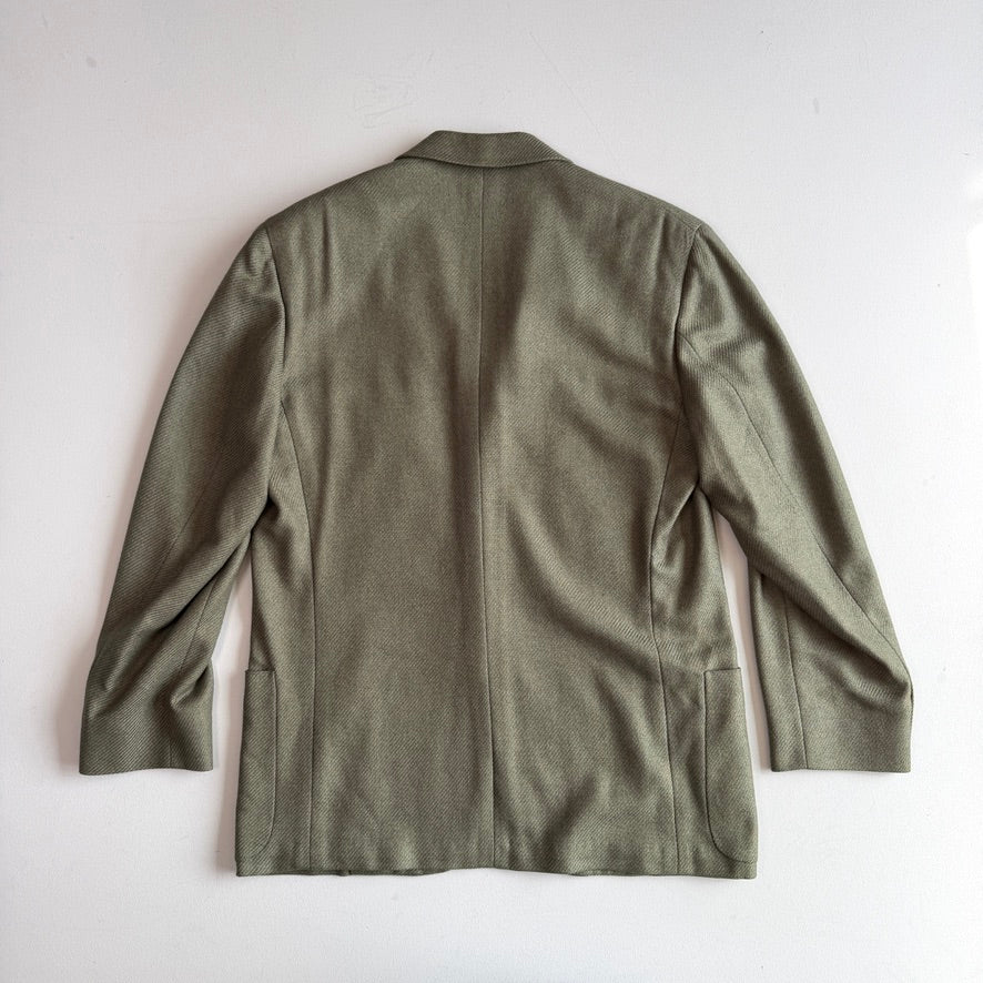 Ermenegildo Zegna (52IT) Sage Silk/Cashmere Casual Sport Coat