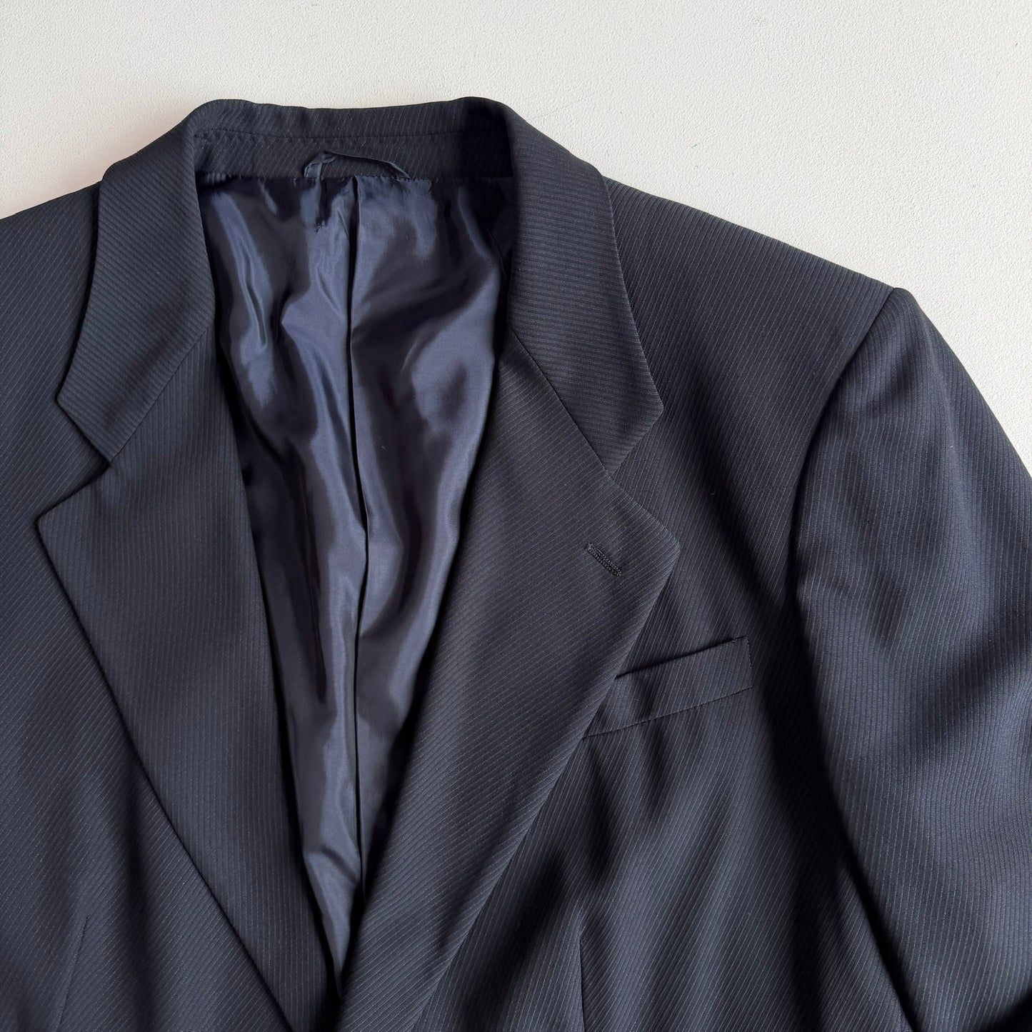 Giorgio Armani (58 / fits like 56L) Single Button Wool/Silk Twill Sport Coat