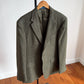 NWOT Polo Ralph Lauren (44L) Olive Green Wool/Cotton Tweed Moon Mill Fabric Sport Coat