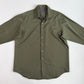 Ralph Lauren Purple Label (XL) 100% Wool Forest Green Button Shirt