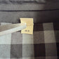 Burberry (48IT / M) Black 100% Cotton Gabardine Twill Car Coat